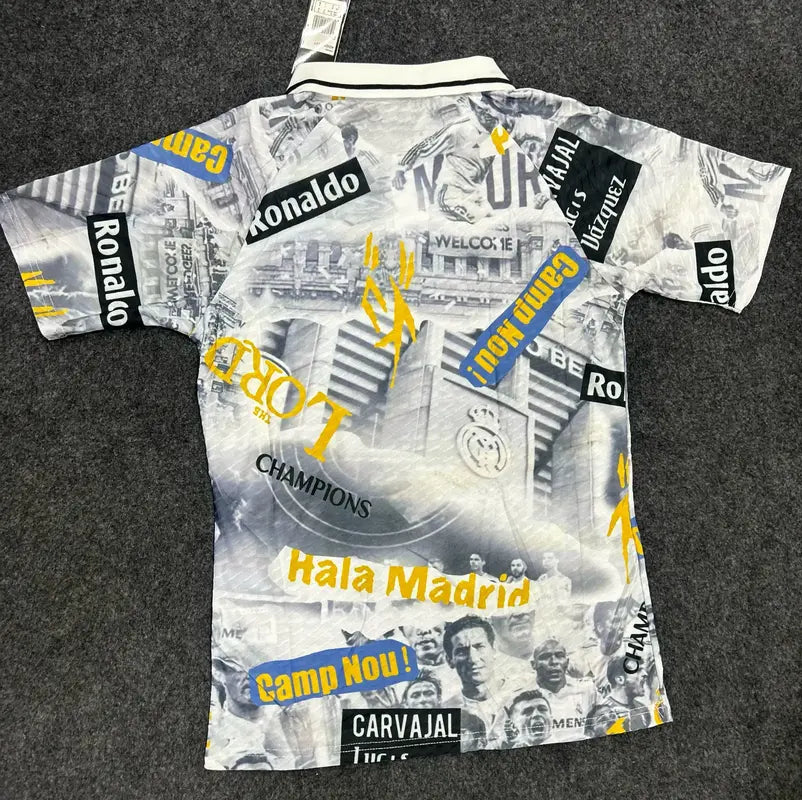 REAL MADRID ICONIC TEAM TRIBUTE JERSEY AUTHENTIC ORIGINALS 2025/26