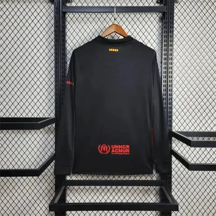 BARCELONA AWAY X BLACK PREMIUM FULL SLEEVES OFFICIAL 2024/25