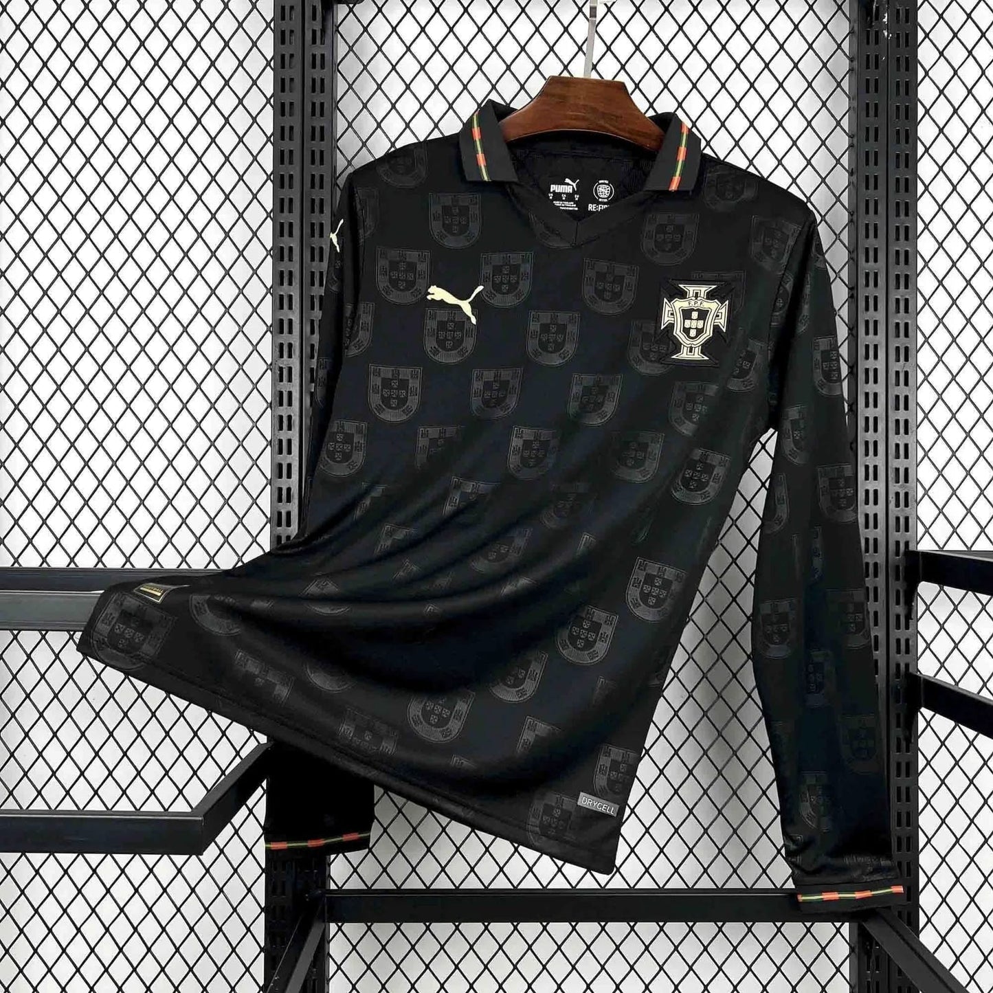 PORTUGAL BLACK 2026 AWAY FULL SLEEVES PLAYER