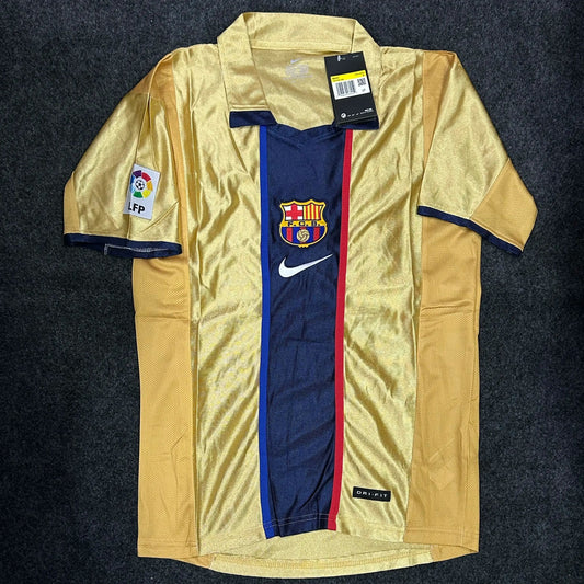 FC BARCELONA AWAY 2001/02 OFFICIAL VINTAGE ORIGINALS