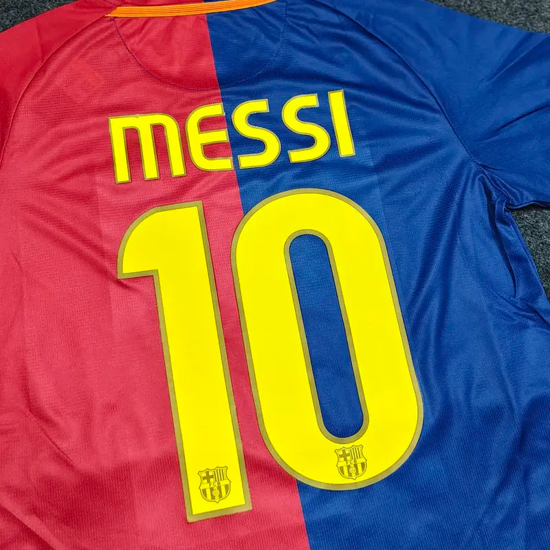 BARCELONA HOME 2008 X MESSI 10 PREMIUM QUALITY
