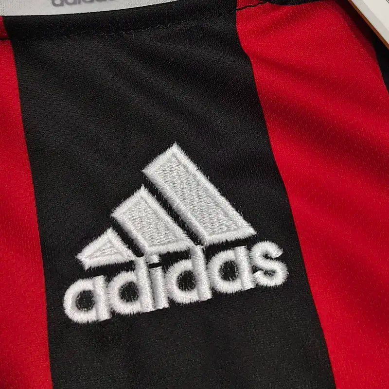 AC MILAN HOME 2006 OFFICIAL FULL SLEEVES RETRO KIT