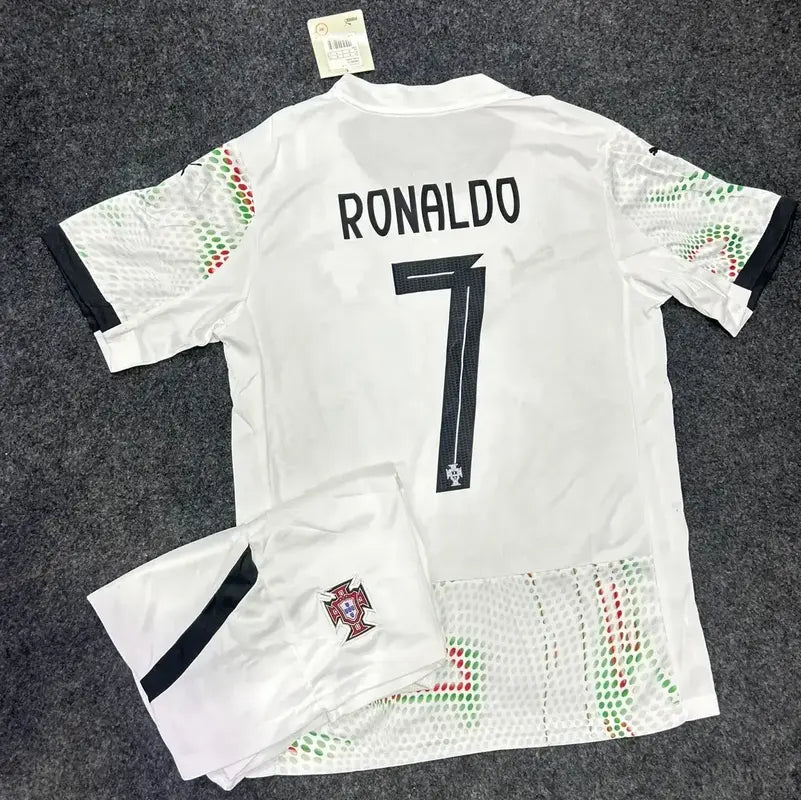 PORTUGAL AWAY X RONALDO 7 OFFICIAL PREMIUM KIT