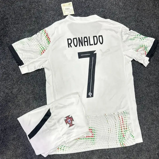 PORTUGAL AWAY X RONALDO 7 OFFICIAL PREMIUM KIT