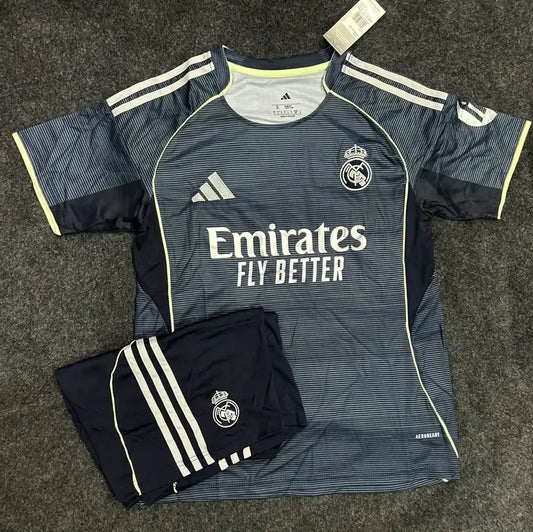 REAL MADRID AWAY 2025/26 OFFICIAL KIT
