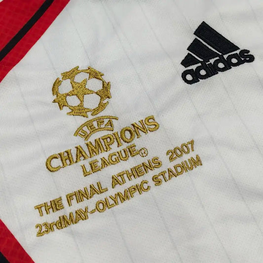 AC MILAN 2007 AWAY KIT OFFICIAL FULL SLEEVES RETRO KIT PREMIUM