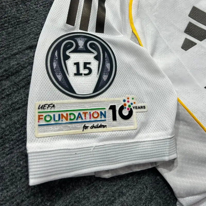REAL MADRID HOME 2025/26 OFFICIAL WITH BADGES OFFICIAL