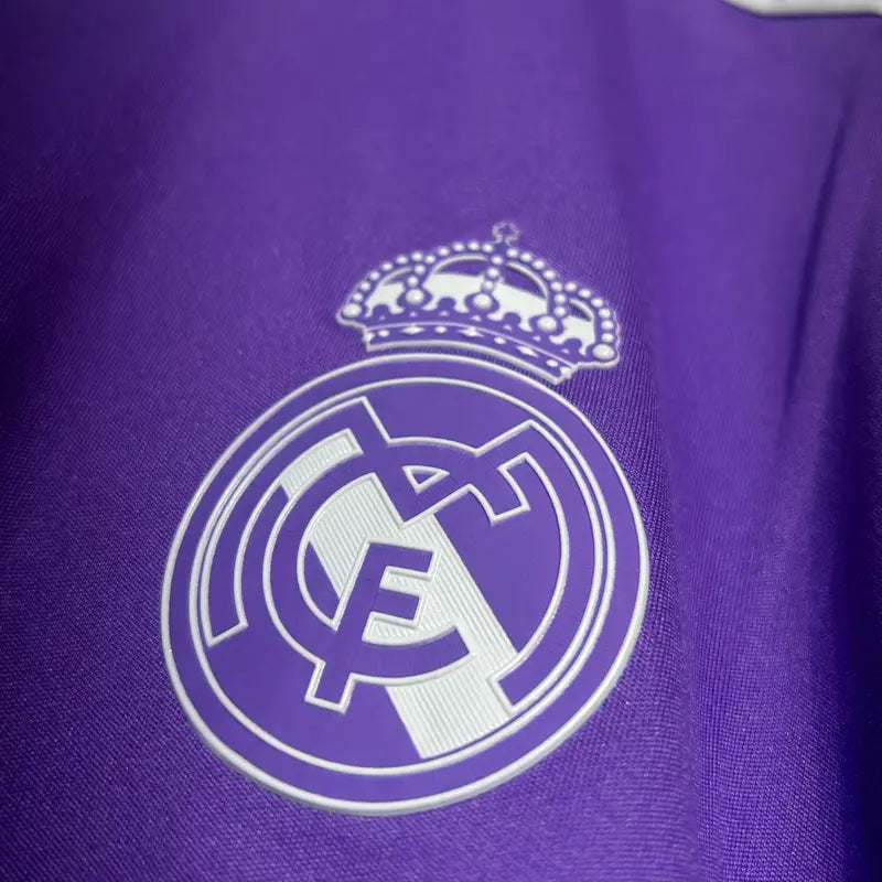 REAL MADRID 2016-17 SECOND AWAY OFFICIAL FULL SLEEVES