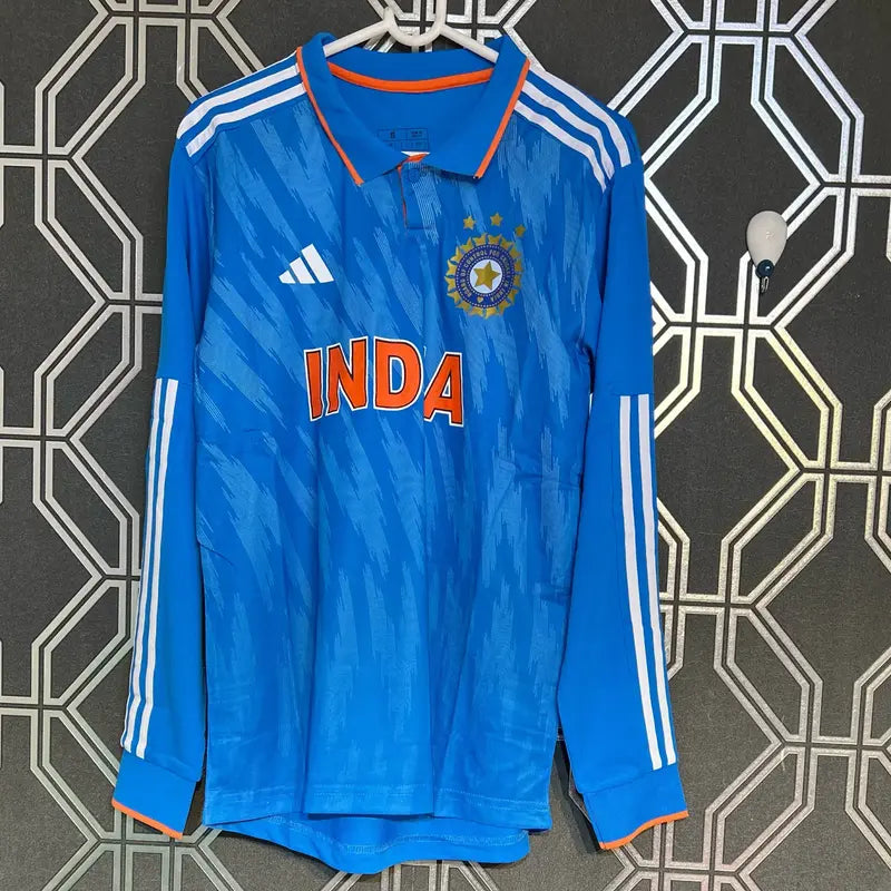 INDIA CRICKET HOME FULL SLEEVES PREMIUM QUALITY