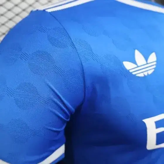 REAL MADRID SECOUND AWAY BLUE AUTHENTIC ORIGINALS 2025/26 OFFICIAL