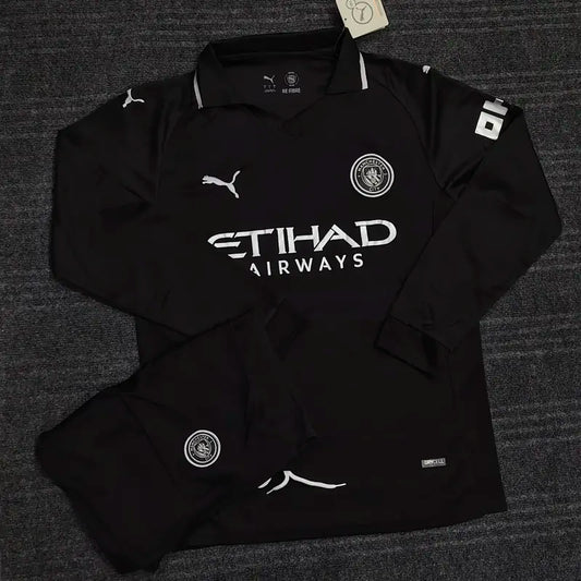 MAN CITY AWAY 2025/26 OFFICIAL FULL SLEEVES KIT