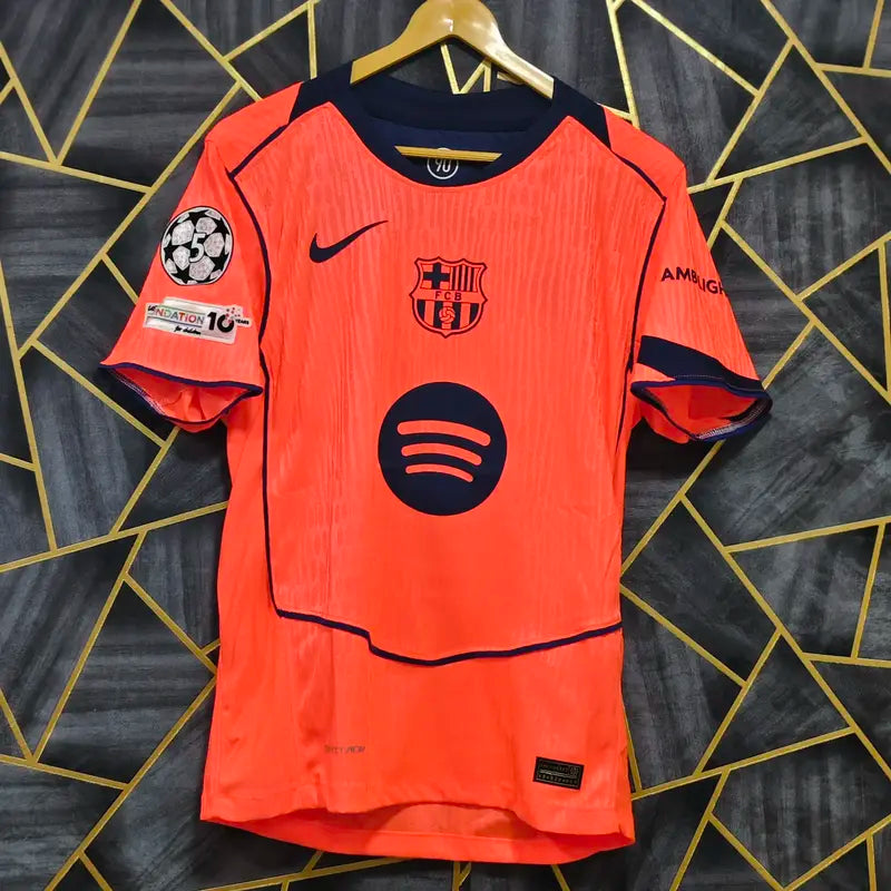 BARCELONA SECOUND AWAY OFFICIAL 2025/26 AUTHENTIC ORIGINALS WITH BADGES