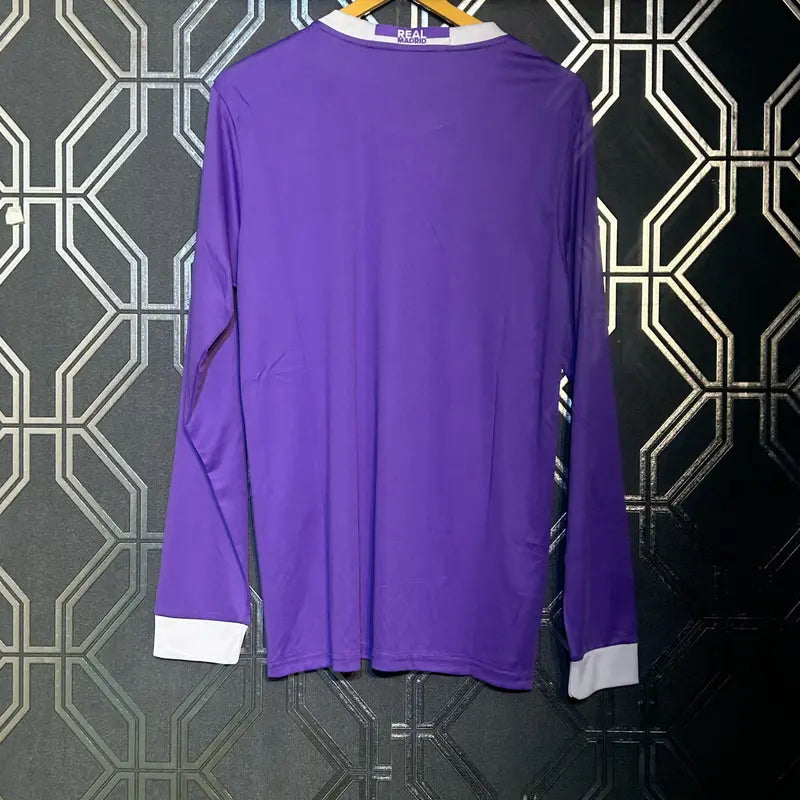 REAL MADRID 2016-17 SECOND AWAY OFFICIAL FULL SLEEVES