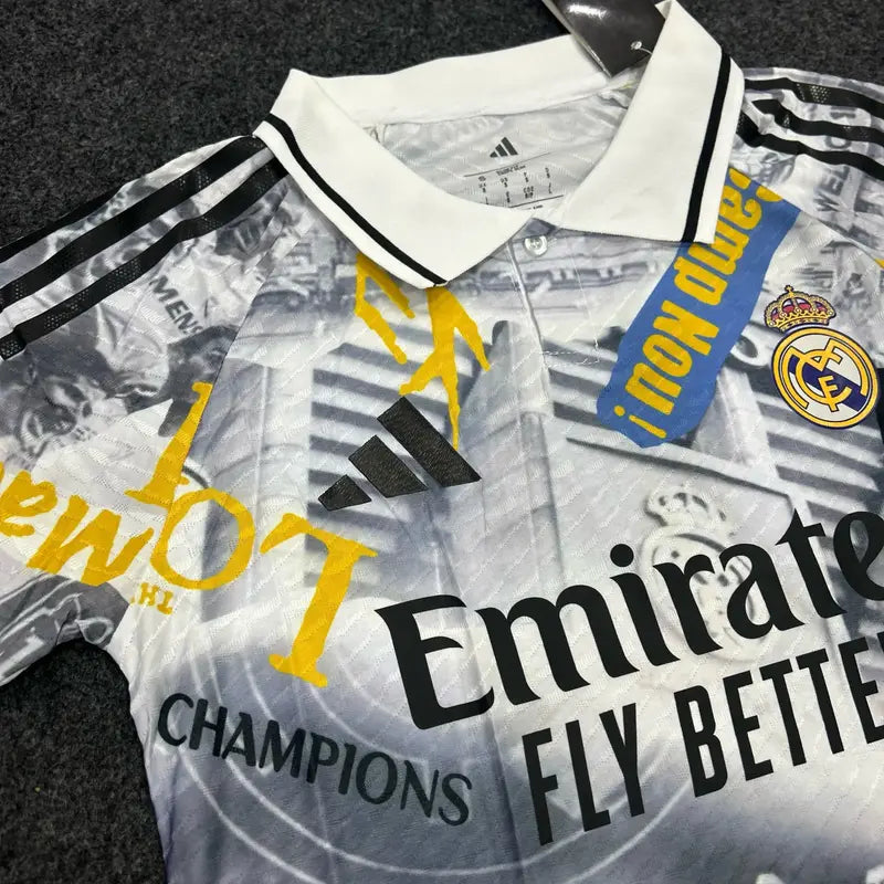 REAL MADRID ICONIC TEAM TRIBUTE JERSEY AUTHENTIC ORIGINALS 2025/26