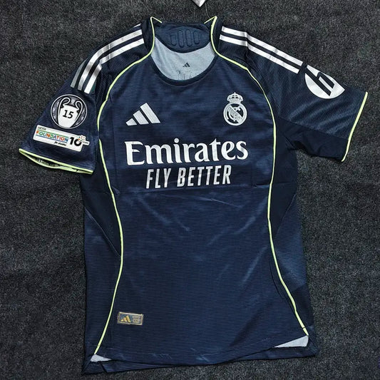 REAL MADRID AWAY OFFICIAL AUTHENTIC ORIGINALS WITH BADGES