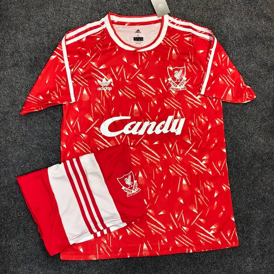 LIVERPOOL HOME 1989-91 OFFICIAL RETRO KIT