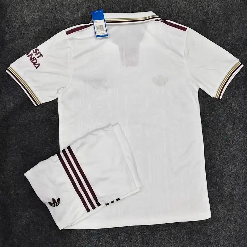 ARSENAL SECOUND AWAY WHITE OFFICIAL PREMIUM KIT 2025/26