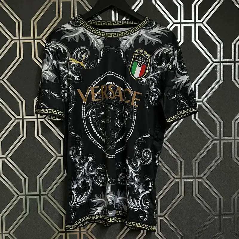 Italia X Versace Black 🖤 Premium Quality